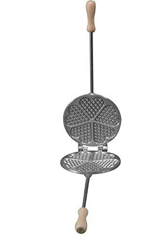 CBE Elettrodomestici 2050300AL Stampo FERRATELLE Tondo, Aluminum, (K1g)