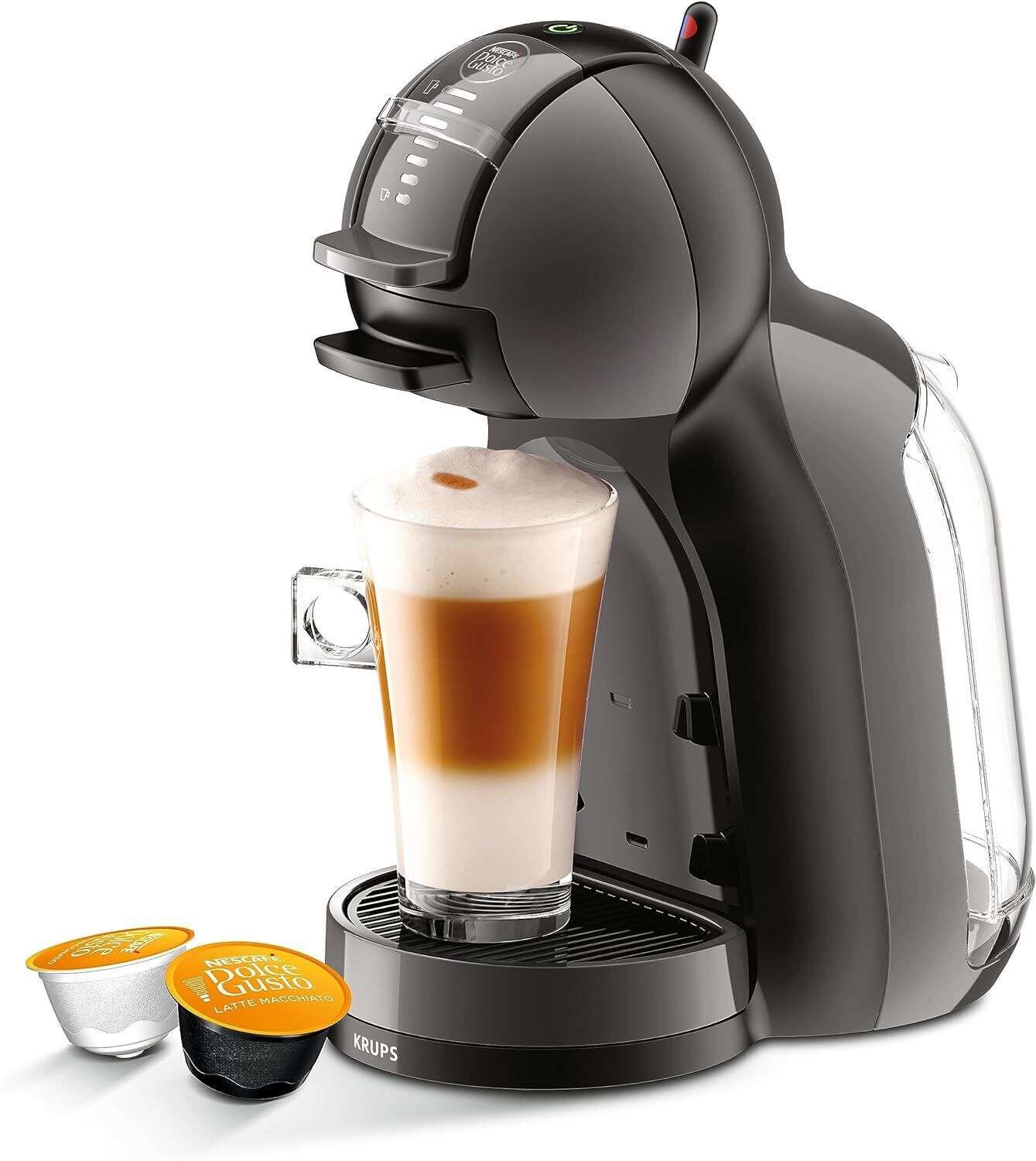 Macchina da caffè Nescafé Dolce Gusto Mini Me Krups KP1238 - Nero/Antracite