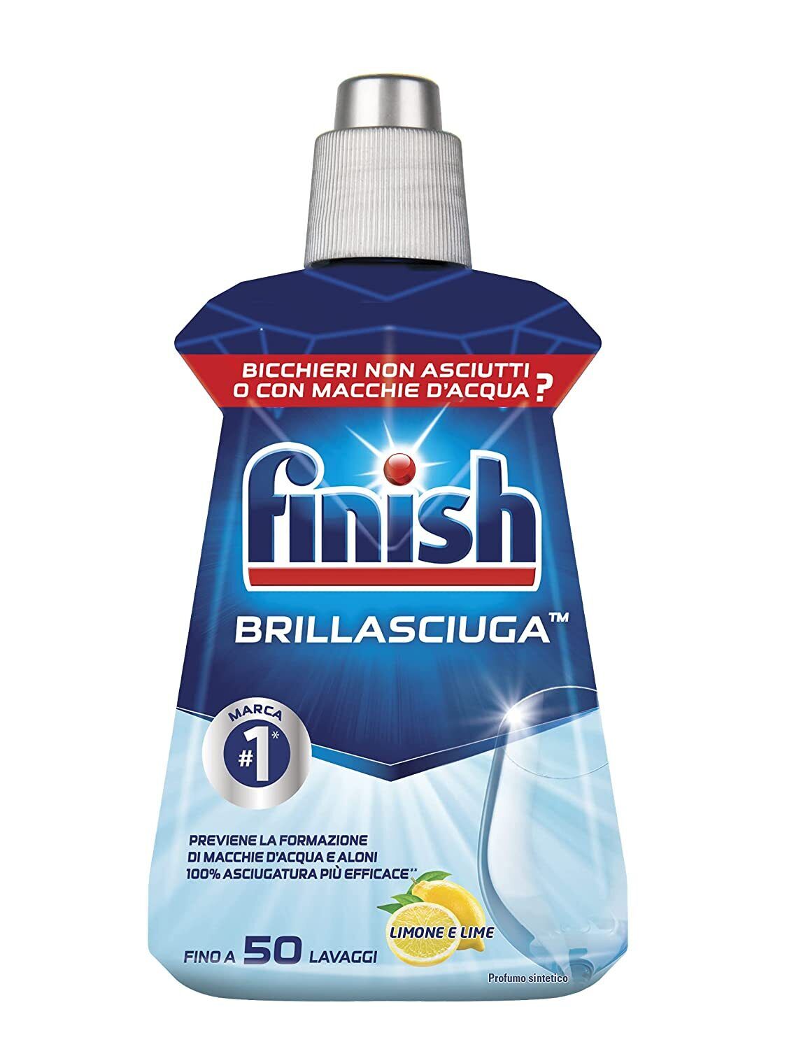 Finish Brillantante Lavastoviglie al Limone 250 ml di Brillantante