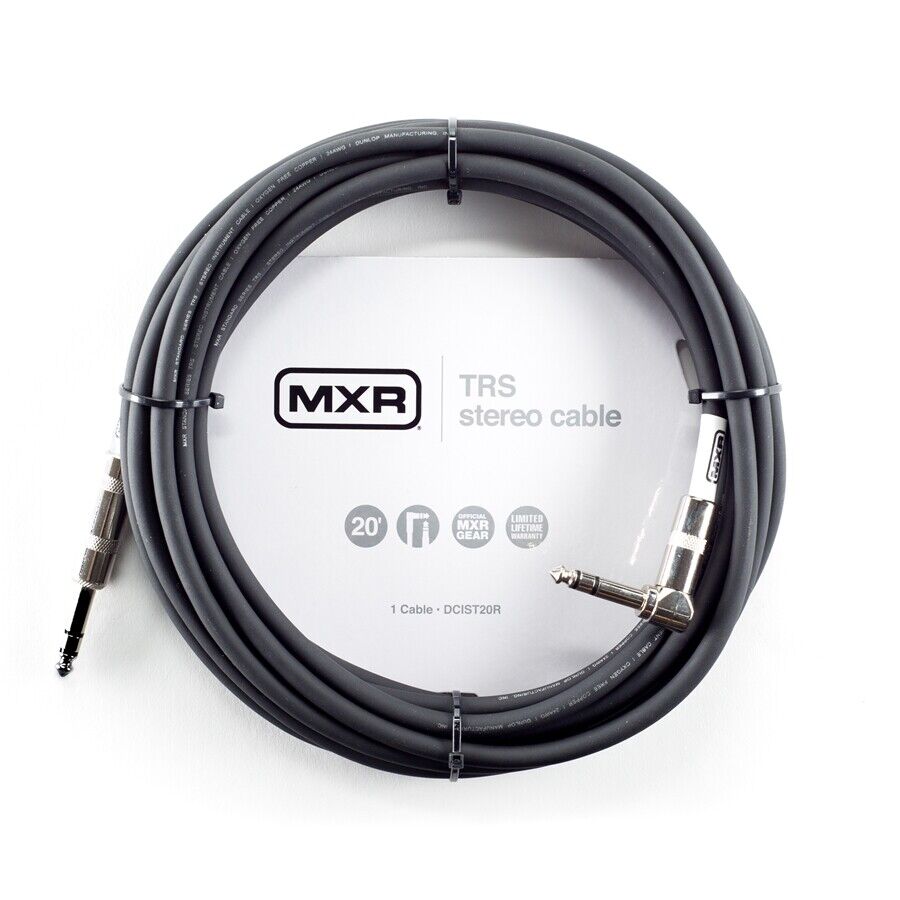 MXR DCIST20R CAVO CONNETTORE TRS/STEREO 20 FT CAVI - BOBINE - CIABATTE AUDIO
