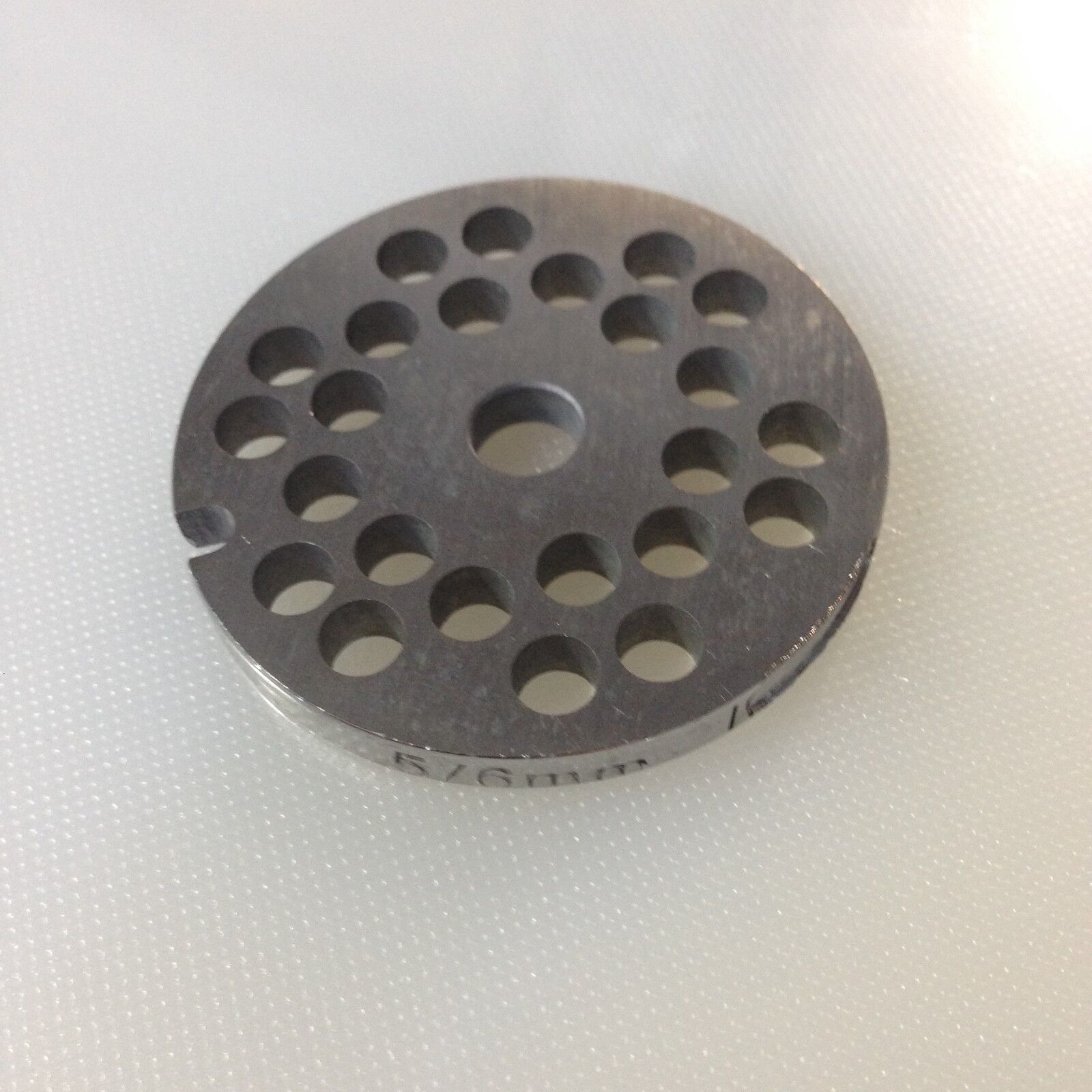 Piastra inox 4017 A 6 mm diametro Reber TC 5 acciaio tritacarne elettrico Rotex
