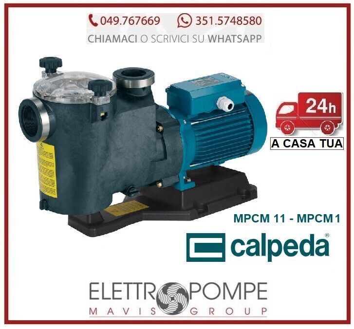 CALPEDA ELETTROPOMPA - POMPA MPCM 11 - PER PISCINA