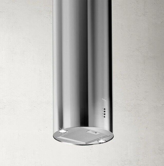 ELICA TUBE PRO ISLAND IX/A/43 CAPPA ISOLA ASPIRANTE 600 m³/h 43 cm ACCIAIO INOX