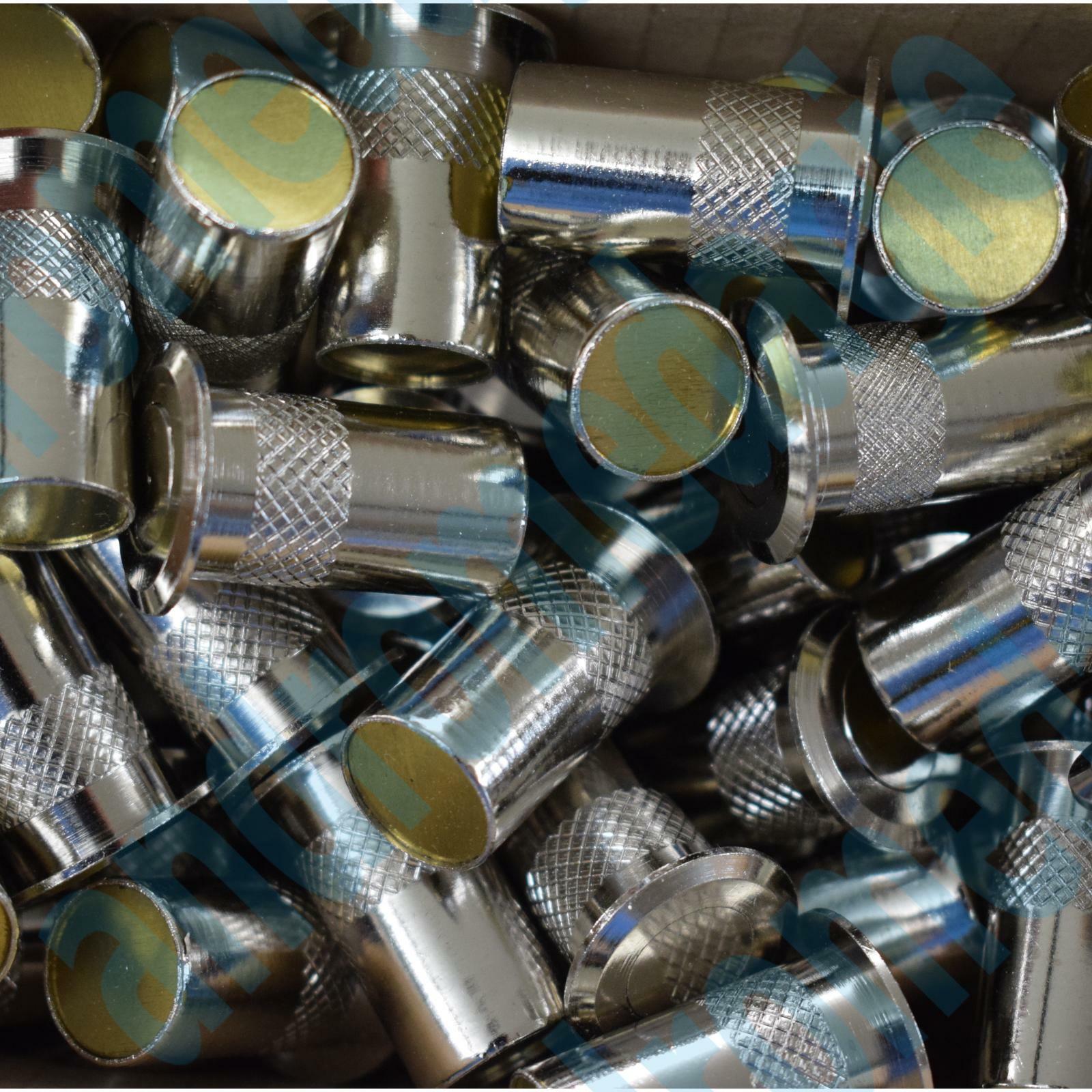 POZZETTO A MOLLA OTTONE NICHELATO Ø 18 MM Per finitura fori su soglie davanzali