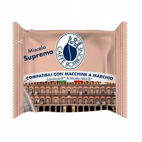 Caffe Borbone Confezione 50 Capsule Miscela Suprema Compatibili A Modo Mio