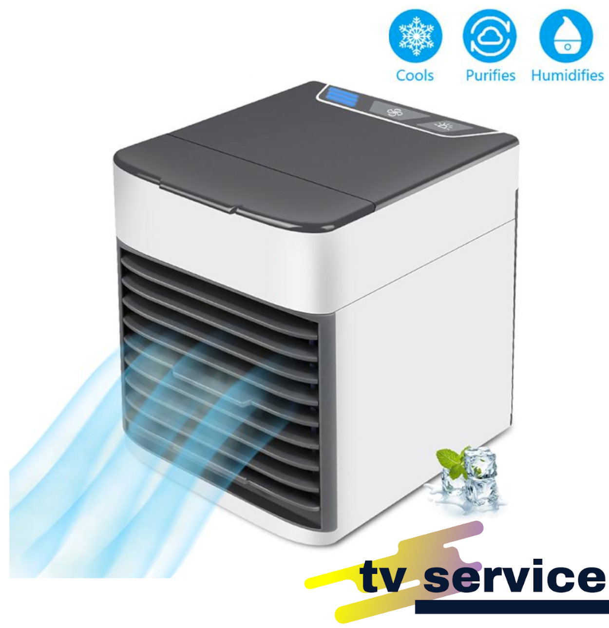 Raffrescatore Portatile ad Acqua Purificatore e Umidificatore