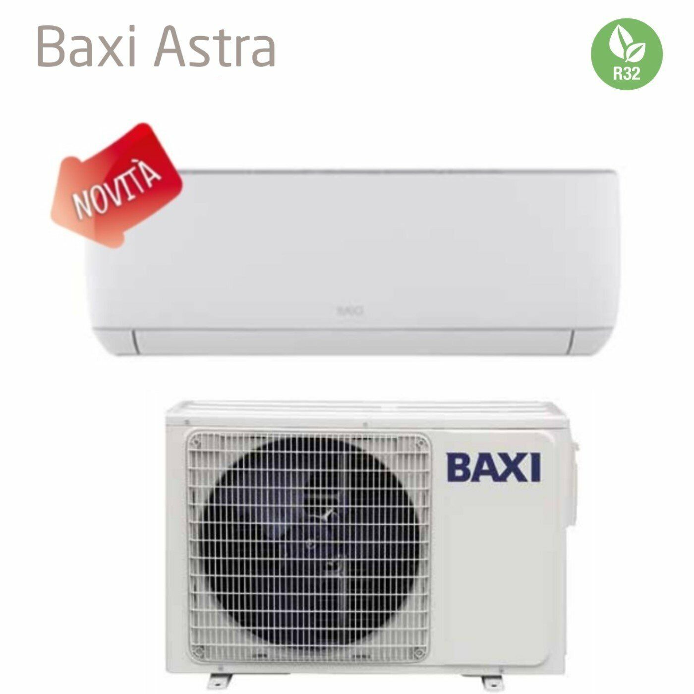 Climatizzatore Condizionatore Baxi Inverter Serie Astra 12000 Btu Jsgnw35 R-32