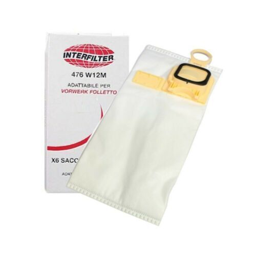 SACCHETTI ASPIRAPOLVERE MICROFIBRA PER FOLLETTO VK140 INTERFILTER 35601236