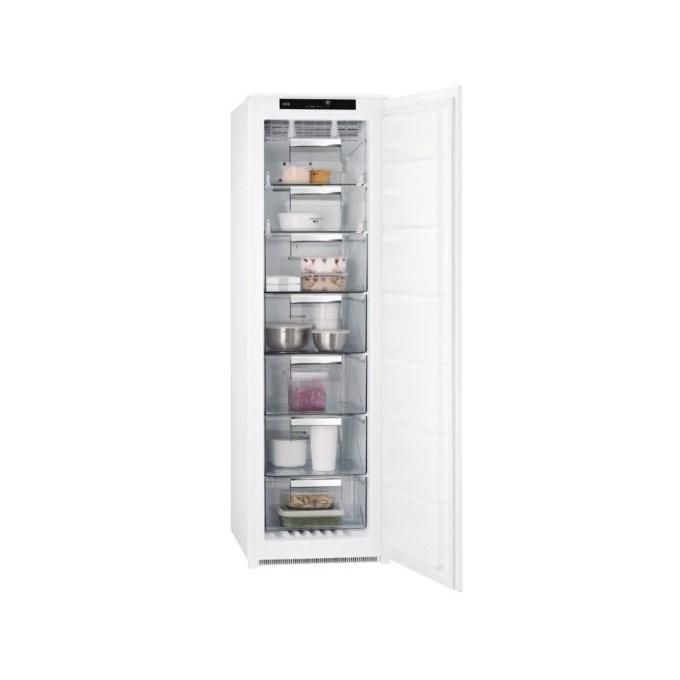 AEG Congelatore Verticale 204 L Classe F No Frost 177,2 Cm Bianco ABE818F6NS