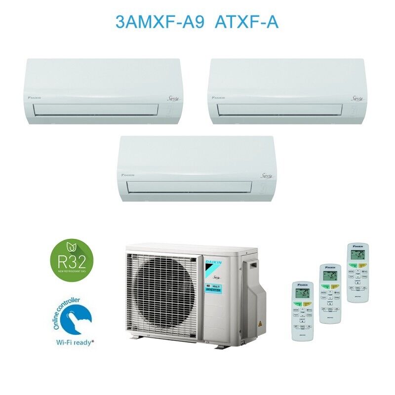 Daikin 3AMXF52A9 + 2x ATXF25A + ATXF35A Condizionatore Climatizzatore Trial spli