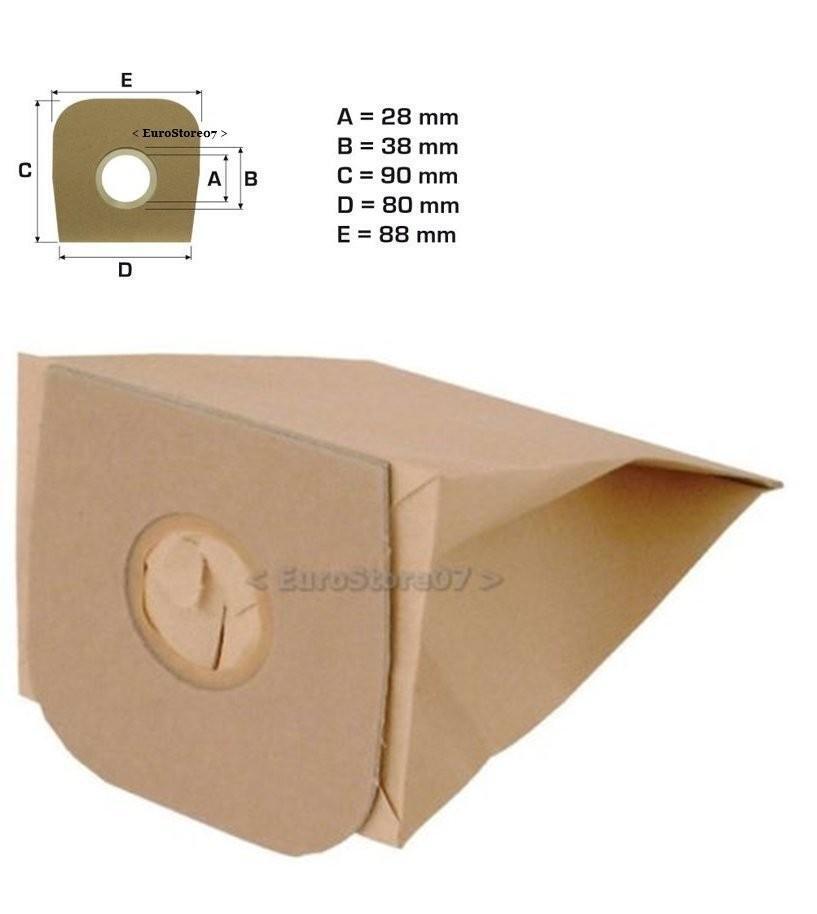 8 SACCHETTI ASPIRAPOLVERE DE LONGHI COLOMBINA PLUS XLE 800 900 XCA 2 DL 6