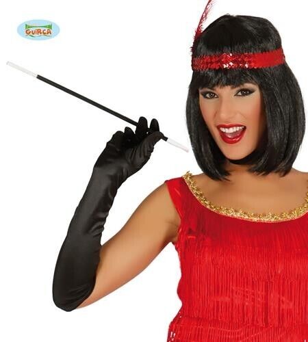 CARNEVALE HALLOWEEN BOCCHINO SIGARETTA CIGARETTE HOLDER AUDREY CHARLESTON 28 CM
