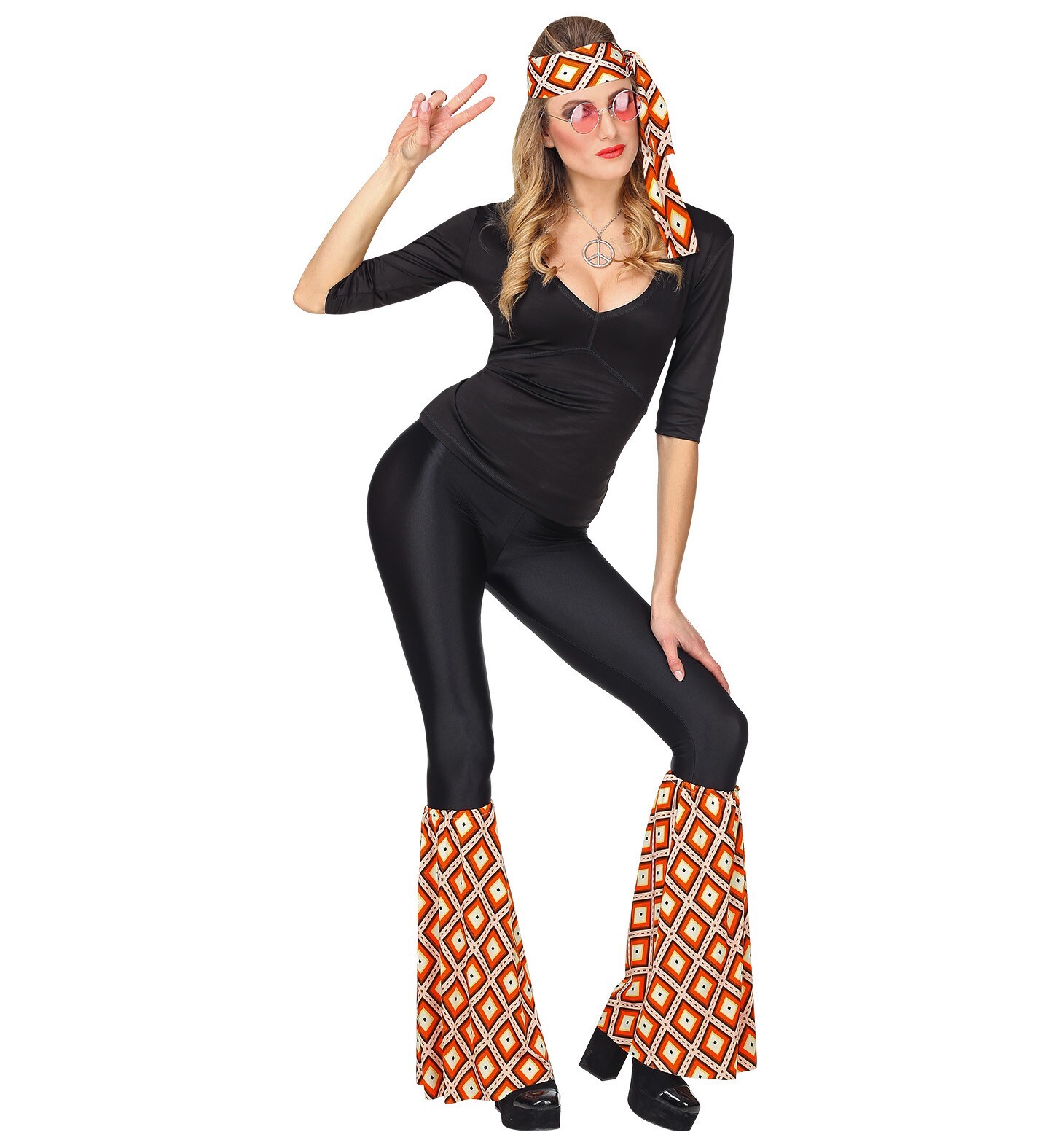 SET HIPPIE FASCIA PER TESTA E SCALDAMUSCOLI