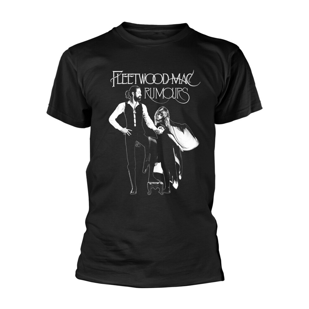 FLEETWOOD MAC - RUMOURS (BLACK) BLACK T-Shirt X-Large