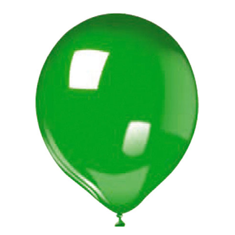 Busta con 25 palloncini da 11"  Medium colore Verde