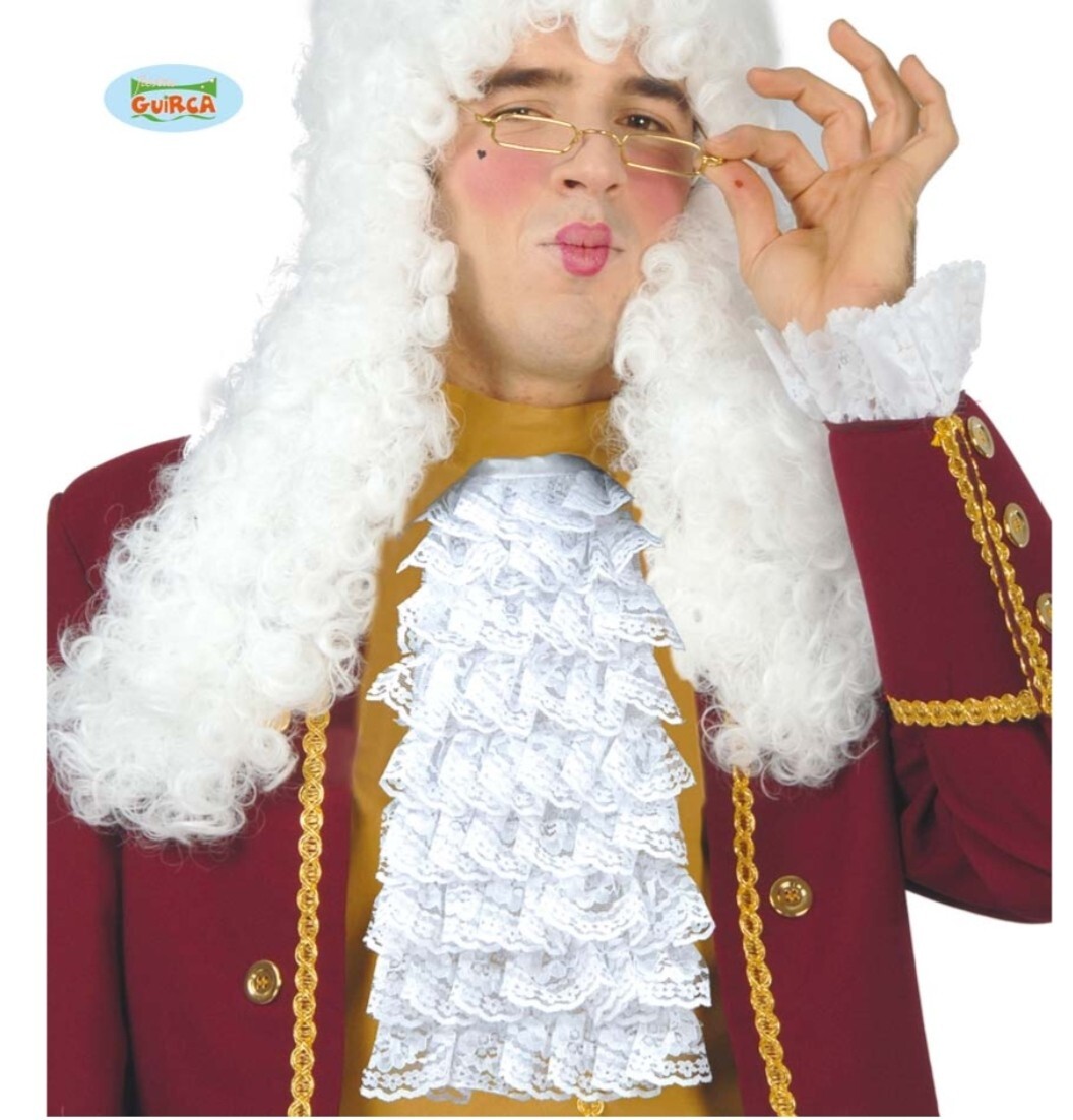 Pettorina Jabot vittoriana - da nobile - magistrato - casanova
