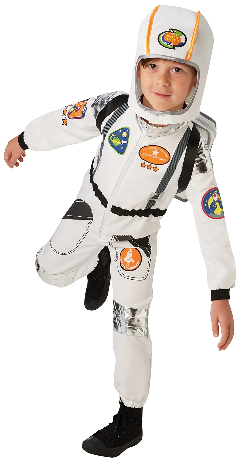 Rubie's Official Astronaut Boys Fancy Dress Space Man Suit NASA Uniform Kid Chil