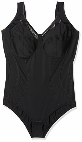 Anita Komfort-Korselett Clara, Body da Donna, nero (schwarz 001), Taglia (p1z)