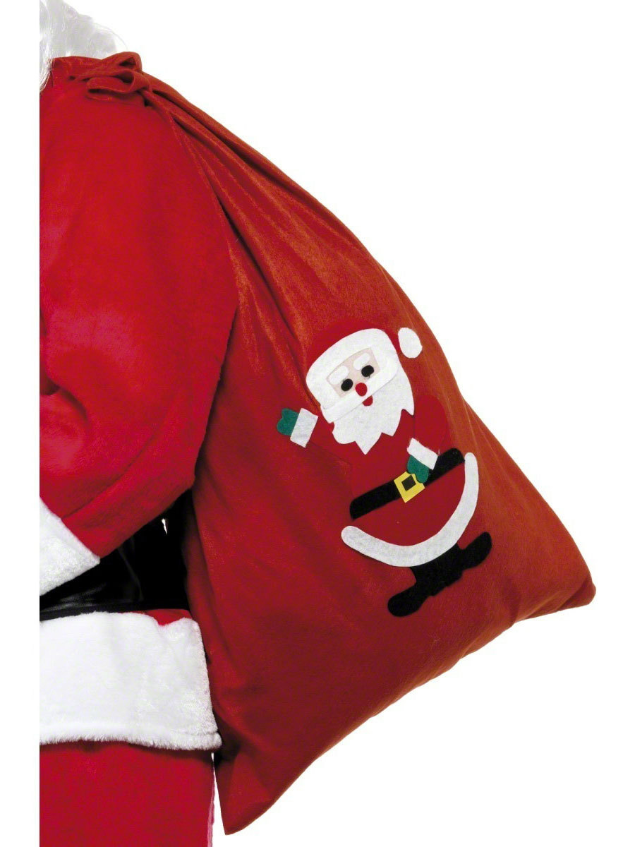 Accessorio costume natale Sacco Grande Porta Regali Babbo Natale *12310
