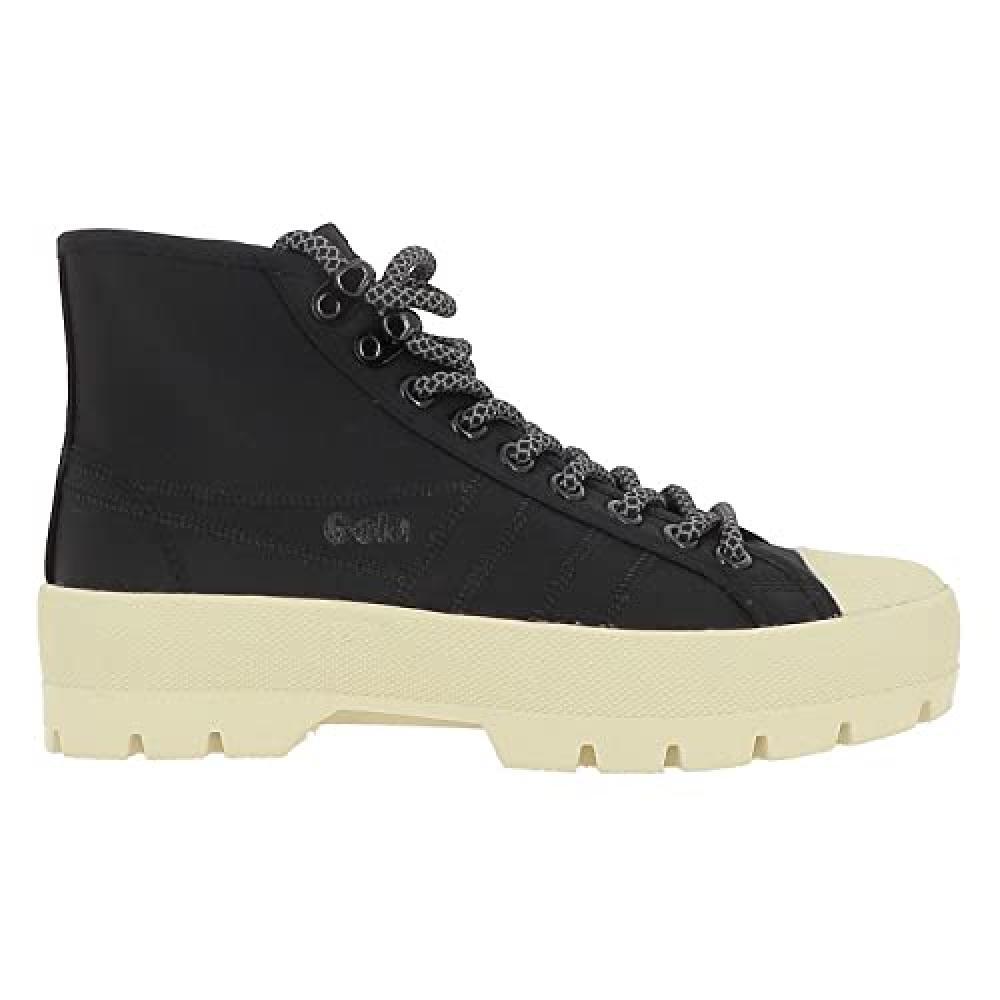 (TG. 37 EU) Gola Coaster Peak High Hiker, Scarpe da Ginnastica Donna, Nero Bianc