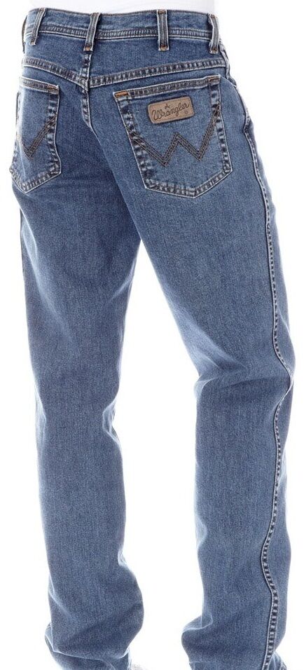WRANGLER jeans ITALIA mod.Texas STONEWASH Stretch Tg.W32/L34