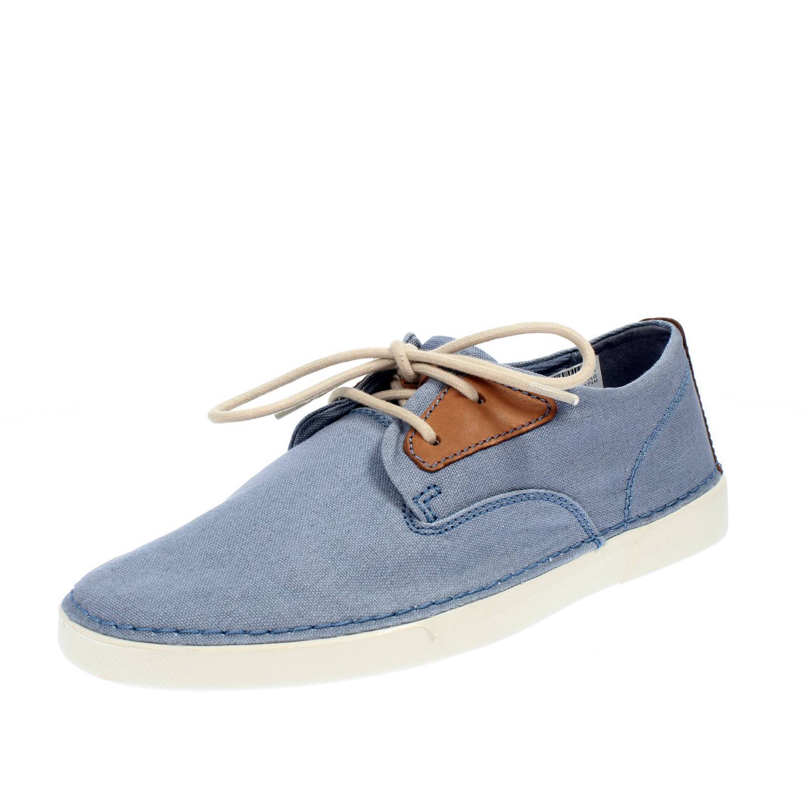 Clarks Gereld Tie - Scarpe Stringate Jeans - Taglia 45 [10.5 US 28.5cm] Scarpe