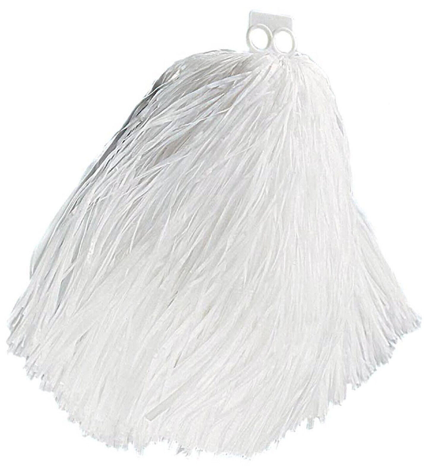 pom pom bianchi cheerleader    1 pezzo