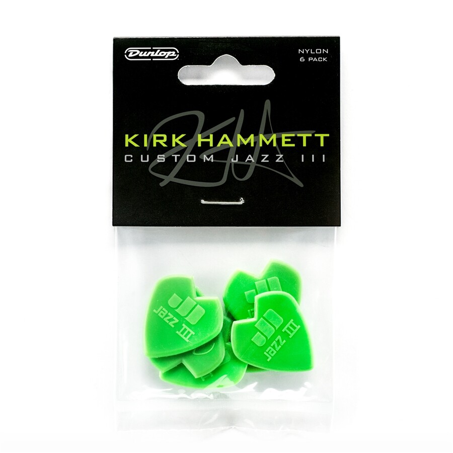 Dunlop 47PKH3N Kirk Hammet Signature Player's Pack/6 OUTLET FINE SERIE ACCESSORI