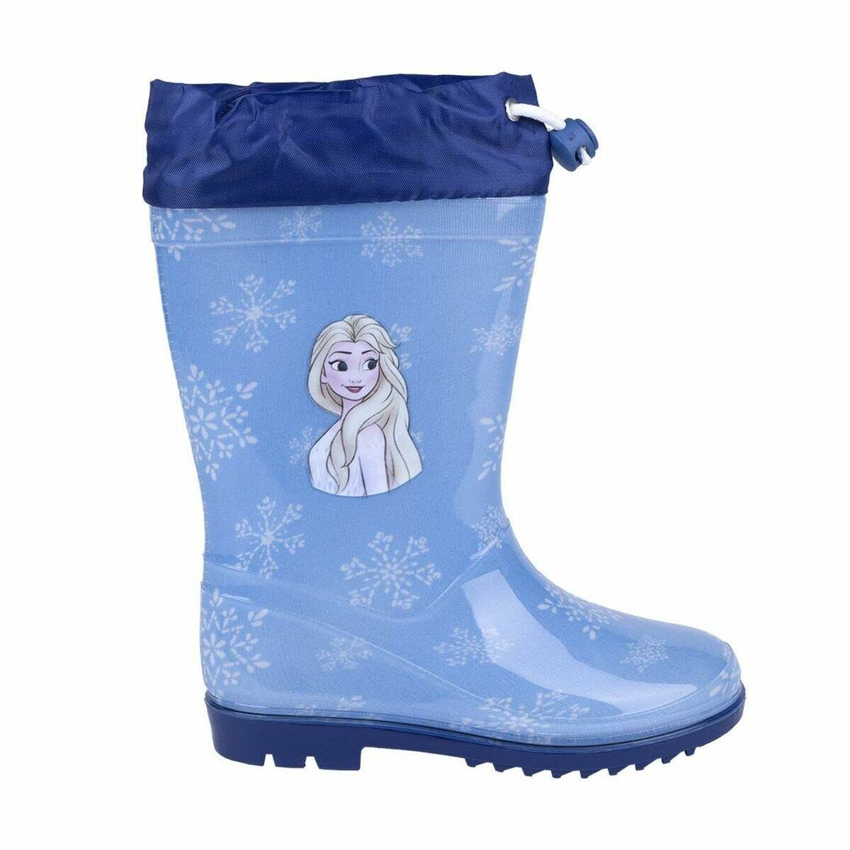 CERDA Rain Boots Pvc Frozen Ii Blue, Unisex Kids Mid Calf Boot 12 UK Child Blue