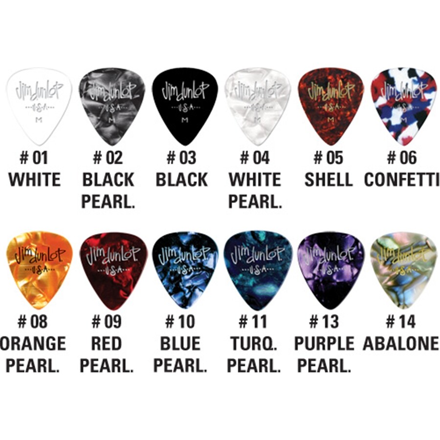 Dunlop 483P#05 Shell Classic - Heavy OUTLET FINE SERIE ACCESSORI PER CHITARRA -