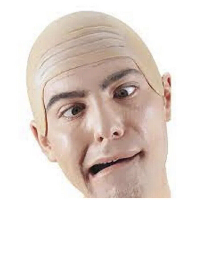 Bald Cap Calotta Lattice Unisex Pelato Carnival Toys Taglia Unica