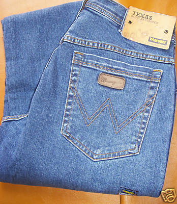 Jeans WRANGLER Texas stretch elastic taglia W38/L34