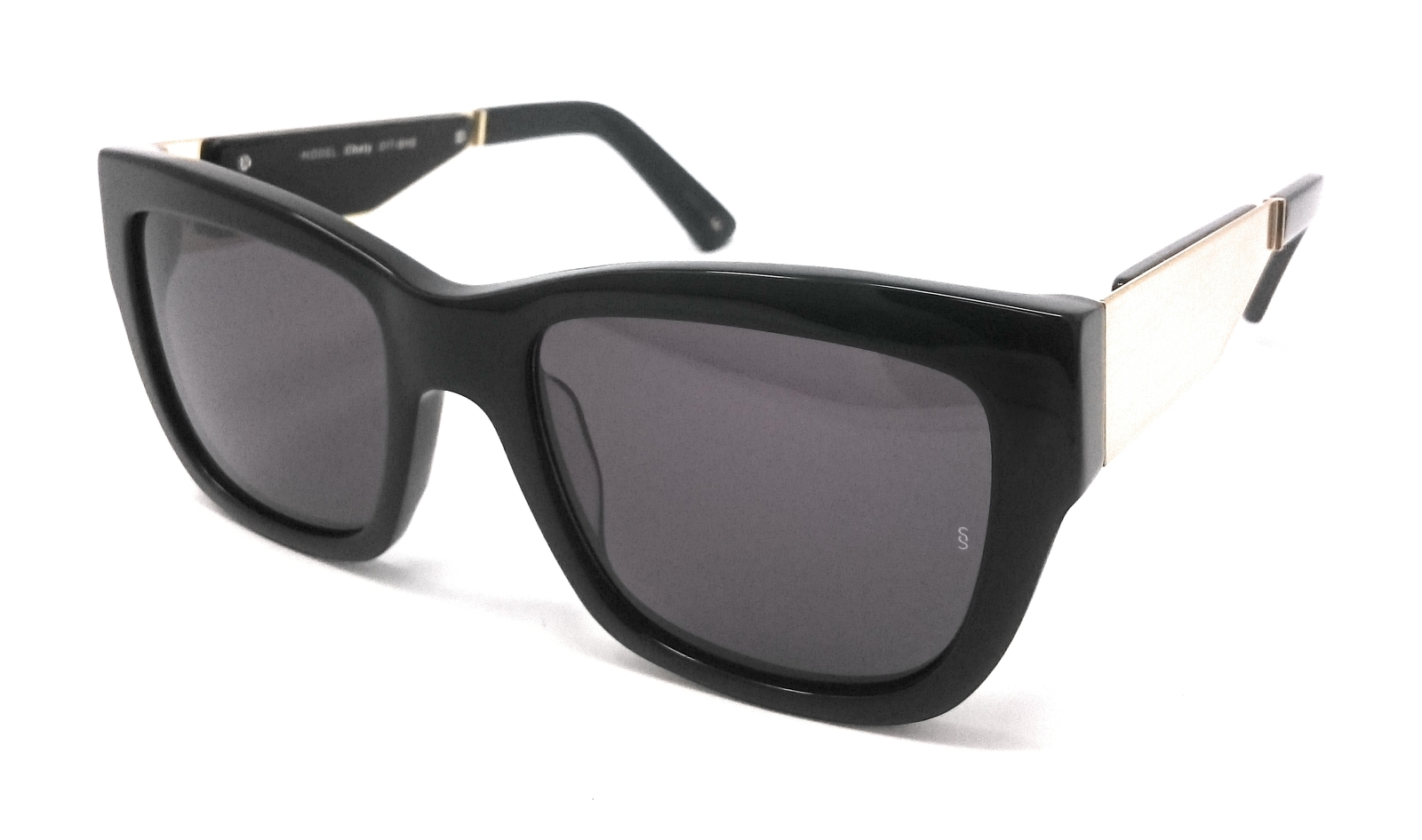 OCCHIALI DA SOLE DONNA SUNDAY SOMEWHERE CHELY 017-BME NERO E ORO QUADRATO