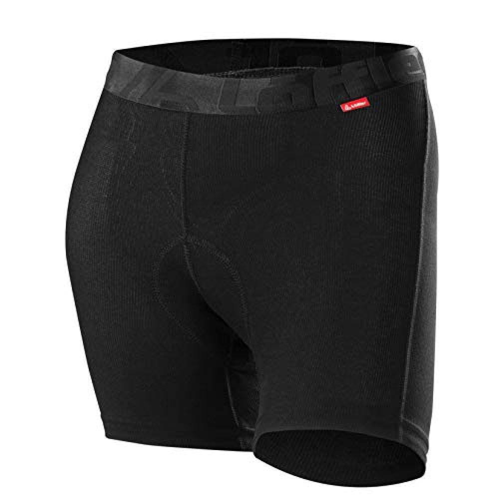 (TG. 46) Löffler 03965, Pantaloncini intimi da ciclismo Donna, Nero (Schwarz),