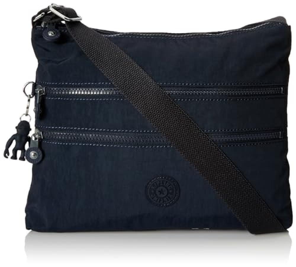 (TG. M) Kipling Alvar, Borsa a Tracolla Donna, Blu Blu, Medium - NUOVO