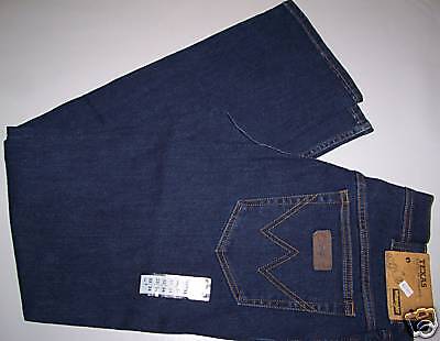 WRANGLER jeans Texas Blu stonewash stretch equitazione Taglia W32/L34
