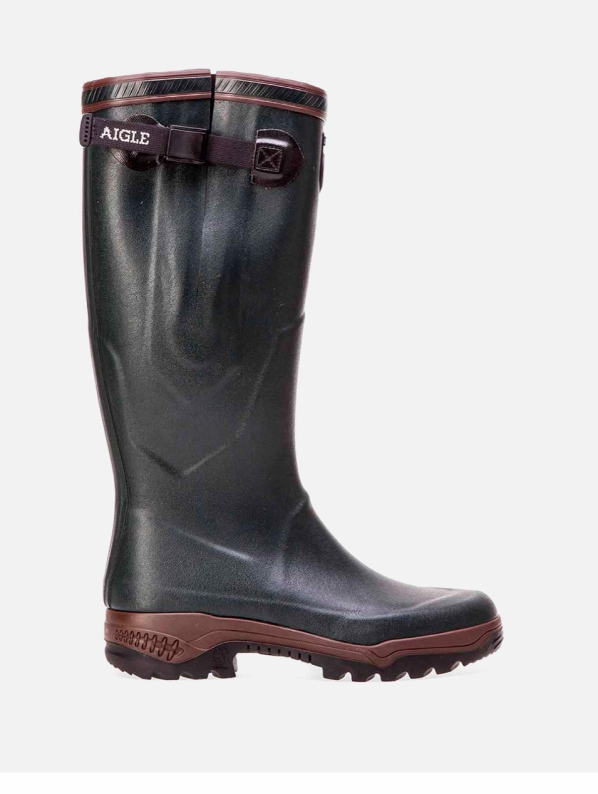 Aigle Parcours 2 Vario - Stivali Di Gomma Al Ginocchio Verde - Taglia 43 Scarpe