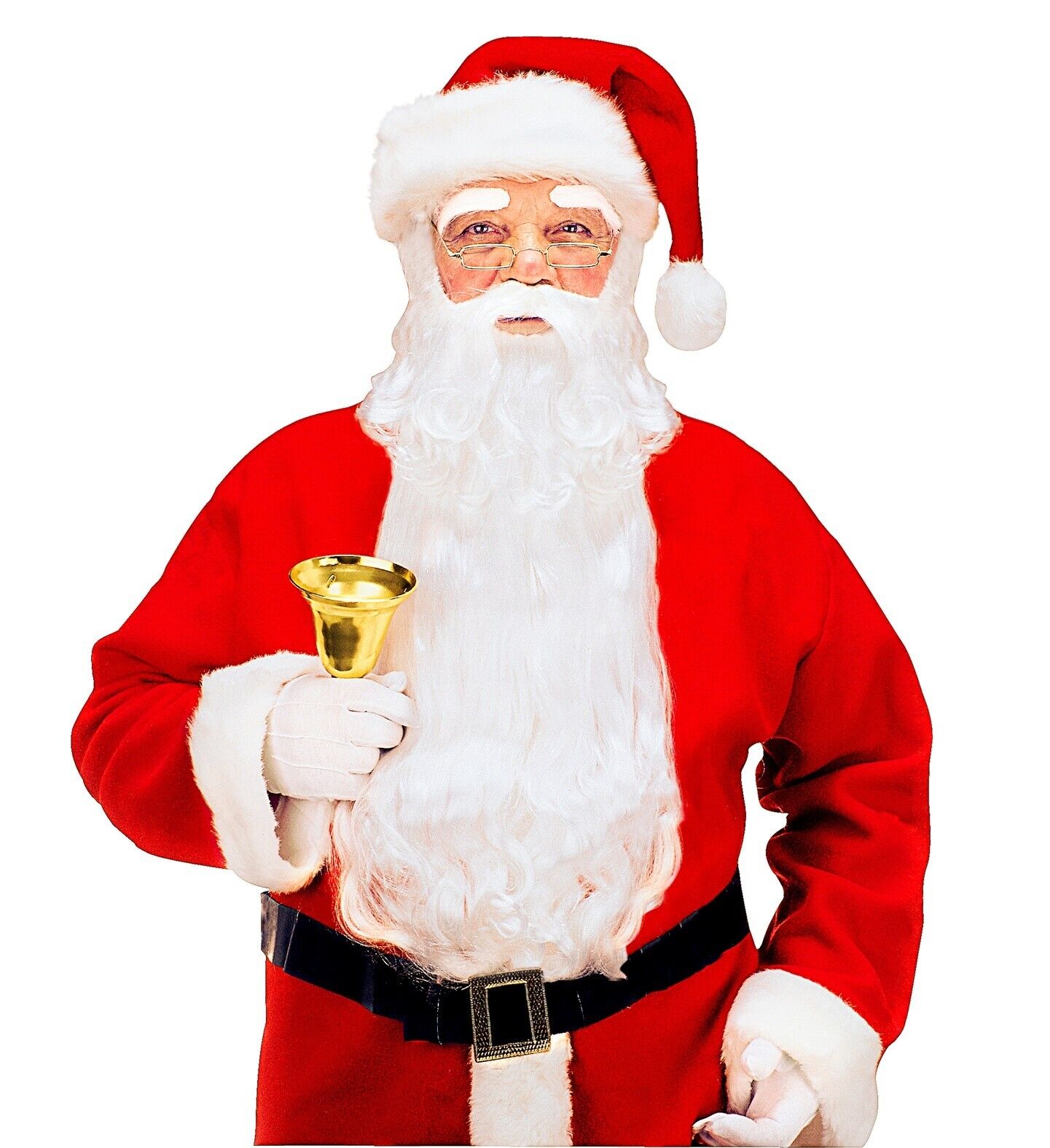 Barba da Babbo Natale con Baffi e Sopracciglia, Adulto