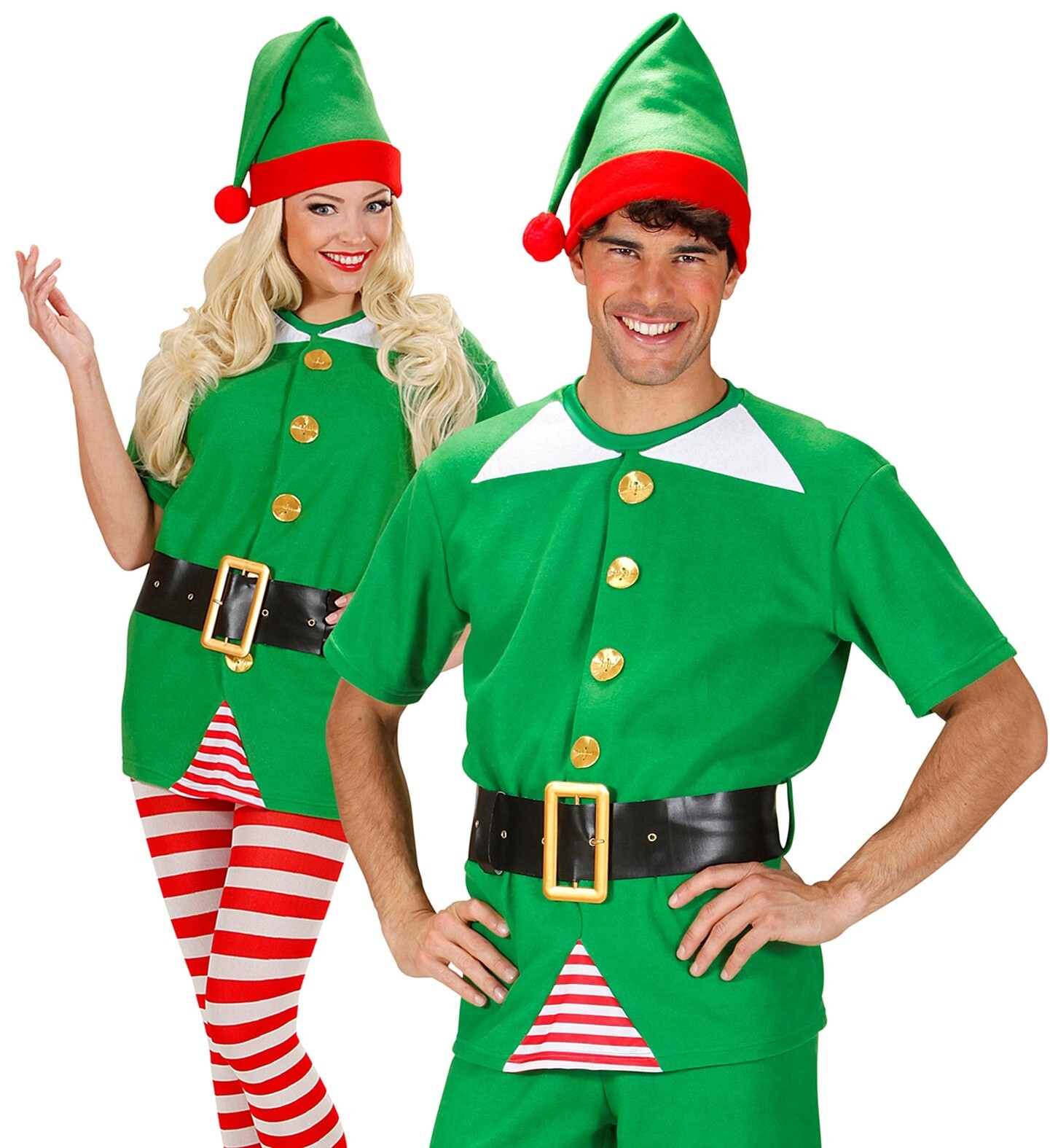 ABITO ELFO AIUTANTE DI BABBO NATALE TAGLIA M