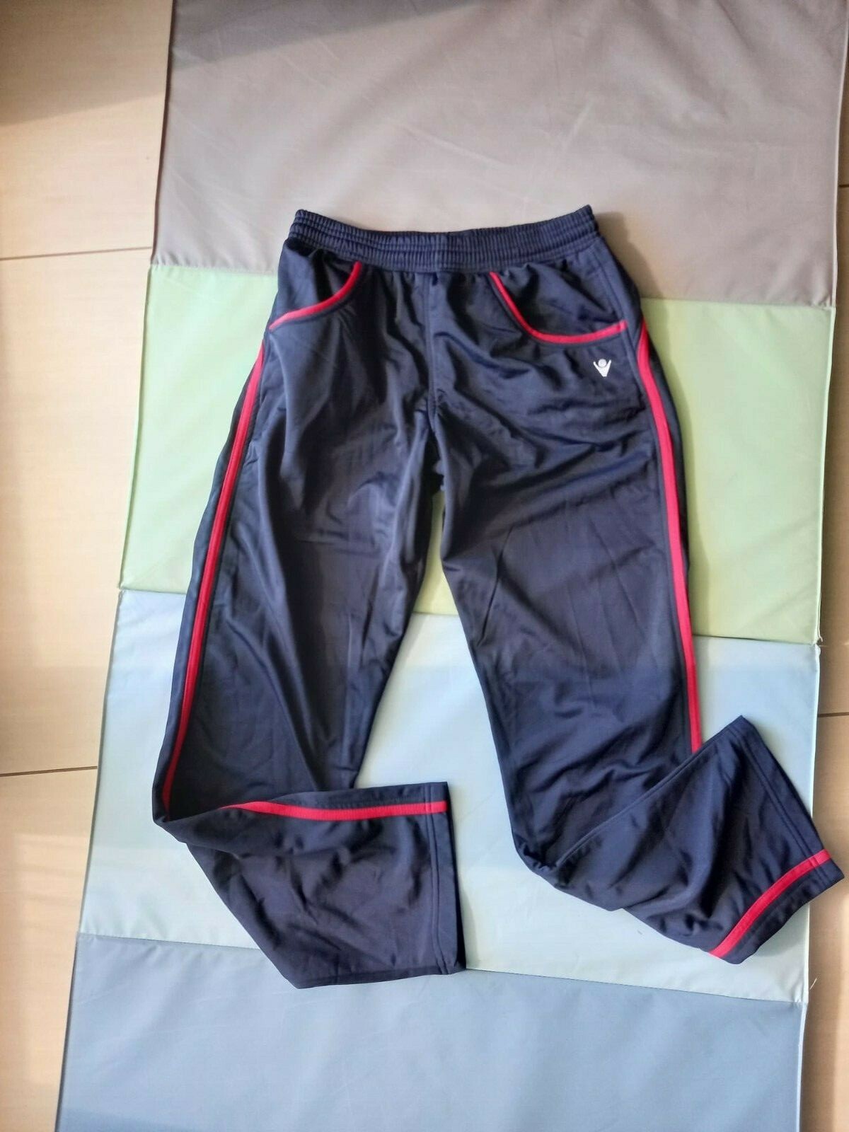 pantalone macron blu/rosso  S  nuovo