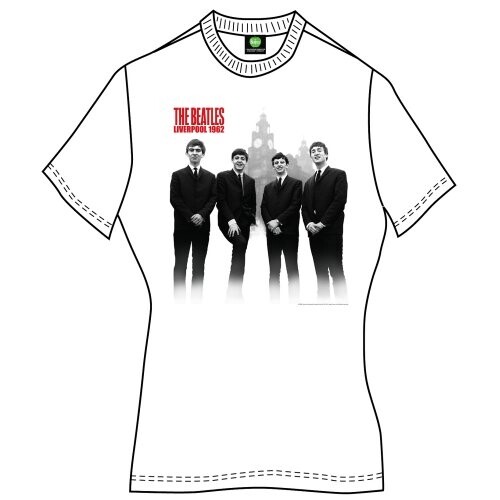 Abbigliamento Beatles (The): The Beatles In Liverpool (T-Shirt Donna Tg. 2XL)