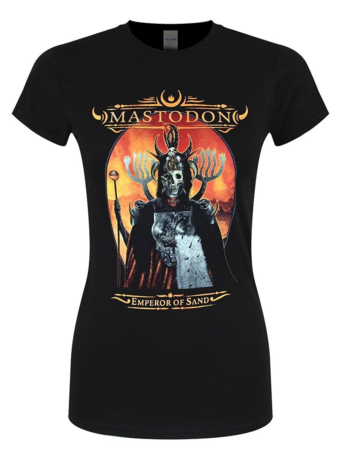 Abbigliamento Mastodon: Emperor Of Sand (Skinny Fit) (Ex Tour) (T-Shirt Donna Tg