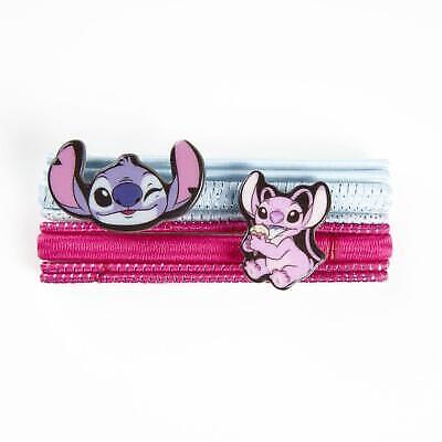 SET DA 8 ELASTICI PER CAPELLI STITCH E ANGEL MOD. B - LILO E STITCH
