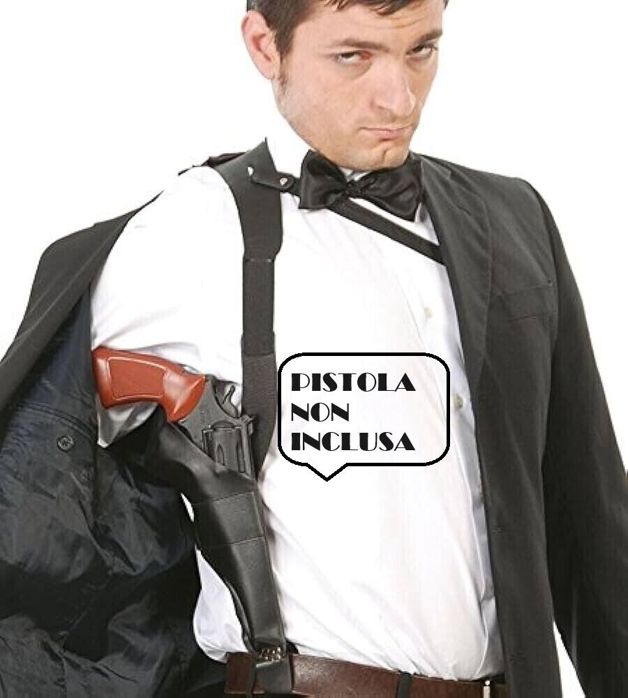 CARNEVALE HALLOWEEN FONDINA ASCELLARE GANGSTER DETECTIVE (PISTOLA NON INCLUSA)