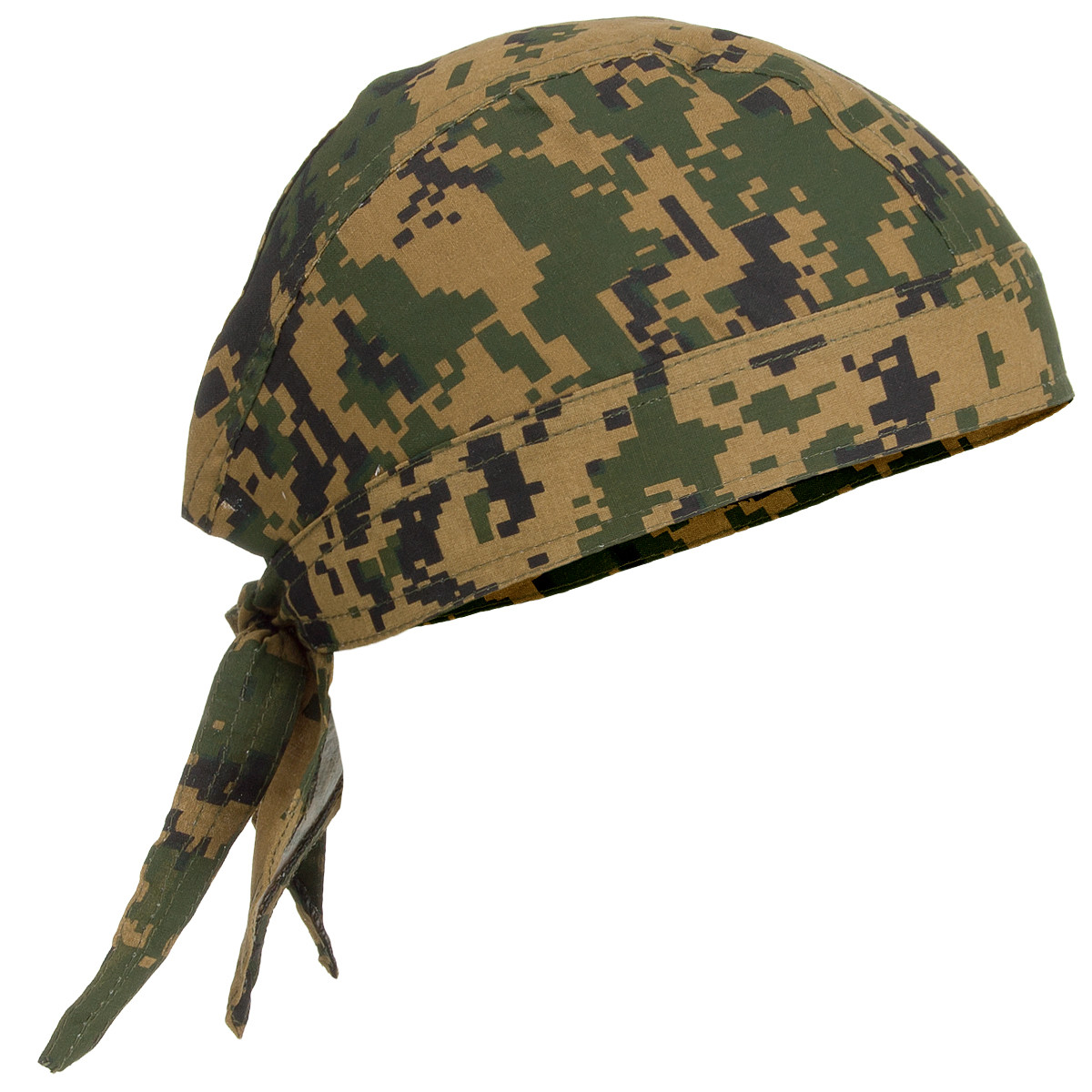 MFH Headwrap Mens Copricapo Tradizionale Esercito Bandana Digital Woodland Camo