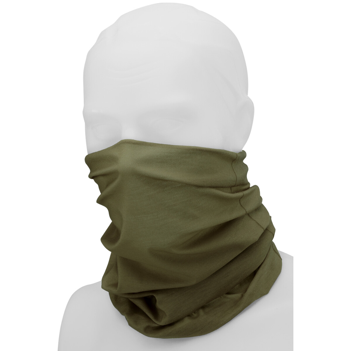 Brandit Multifunctional Neck Gaiter Senza Leggero Elastico Inverno Morbido Oliva
