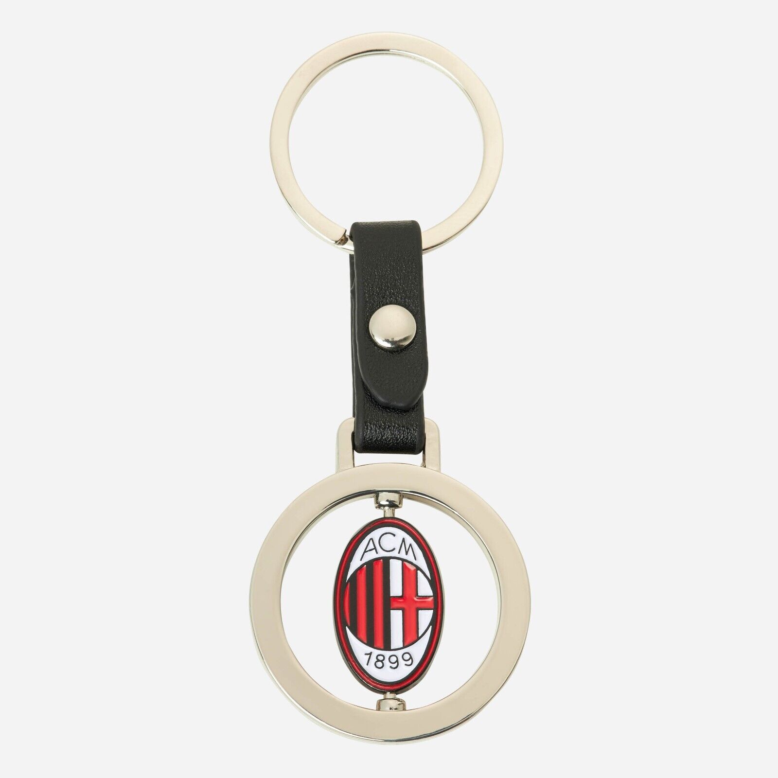 AC Milan Portachiavi girevole in metallo