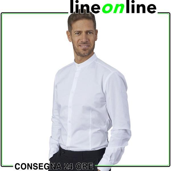Camicia uomo per sala Siggi Evan bianca art. 28CM0275-Taglia XXL