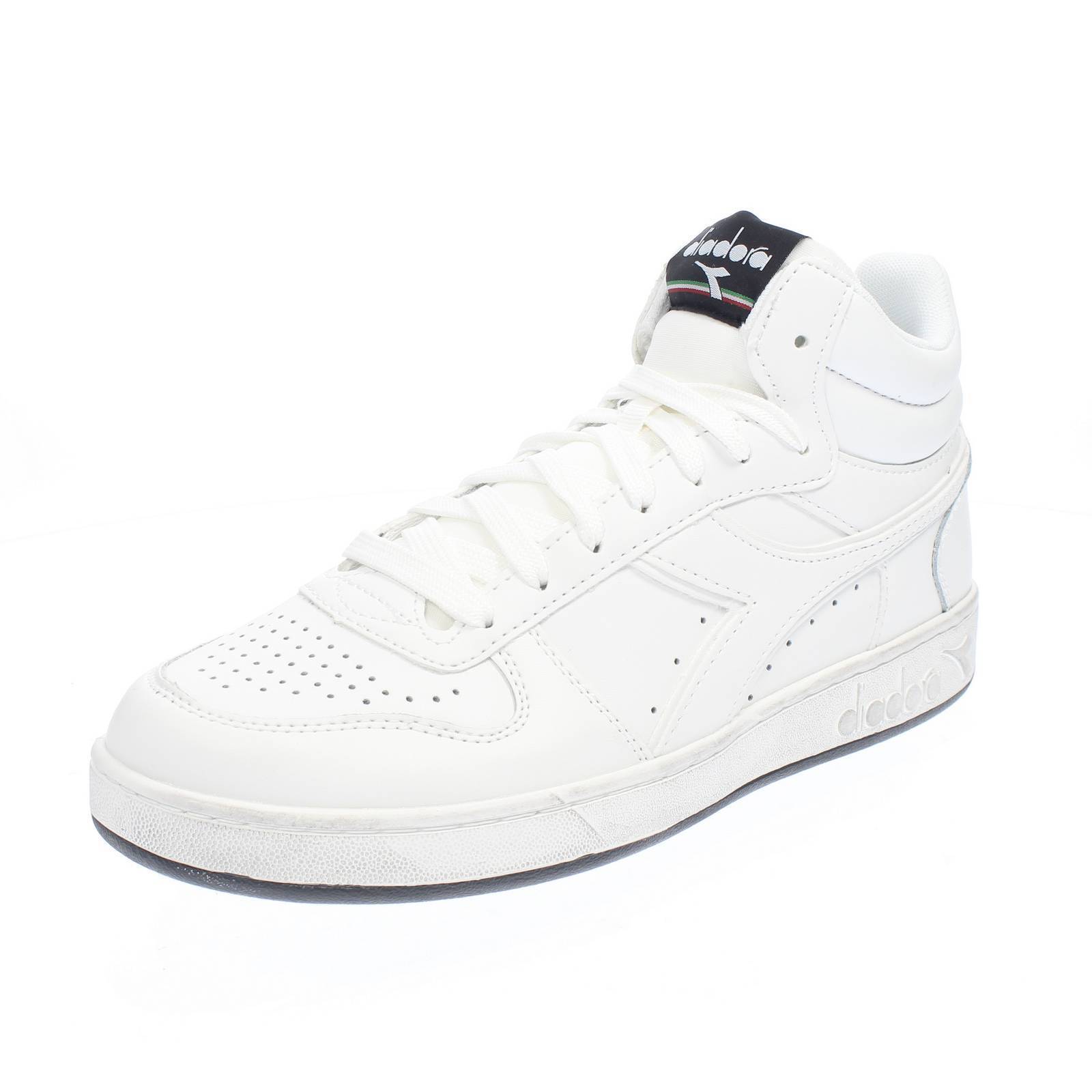 Diadora Sportswear Magic Basket Mid - Sneakers Alte Bianco - Taglia 41 [7.5 US 2