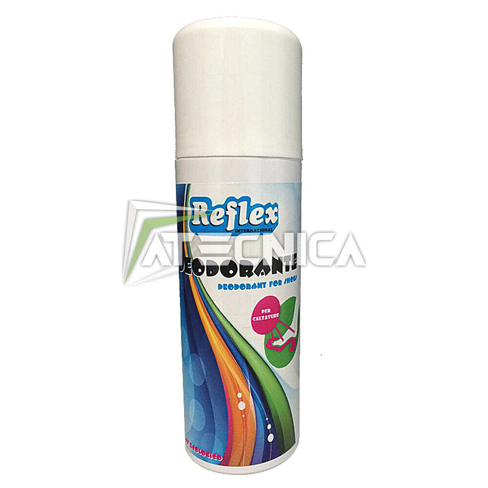 Spray deodorante per scarpe e calzature al talco 200ml